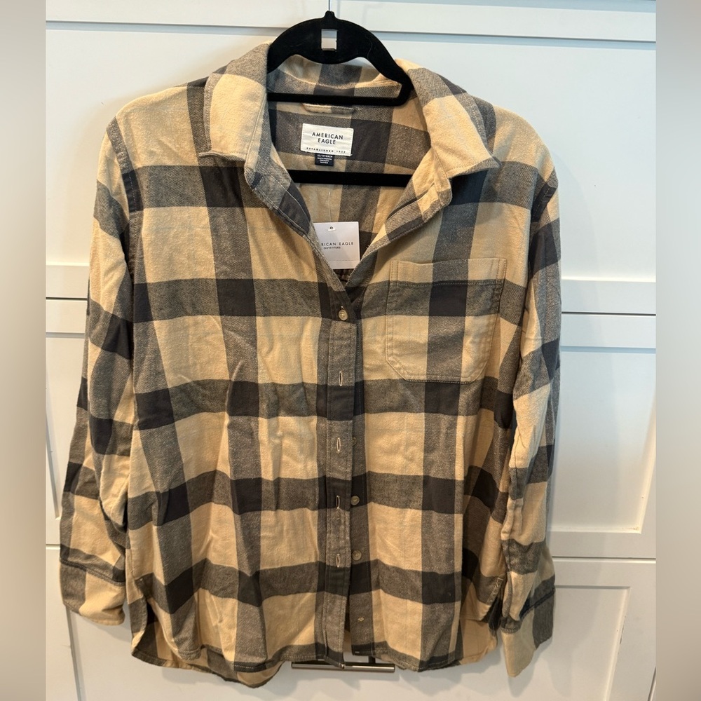American eagle boyfriend flannel